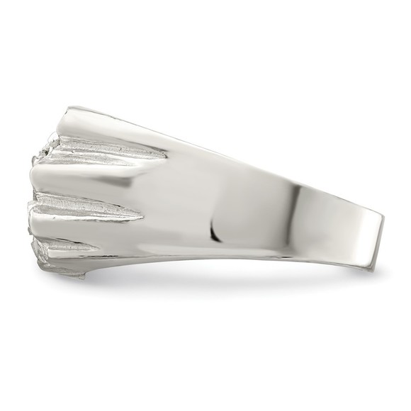 925 Sterling Silver Authentic Fine Jewelry Men's Nugget Ring